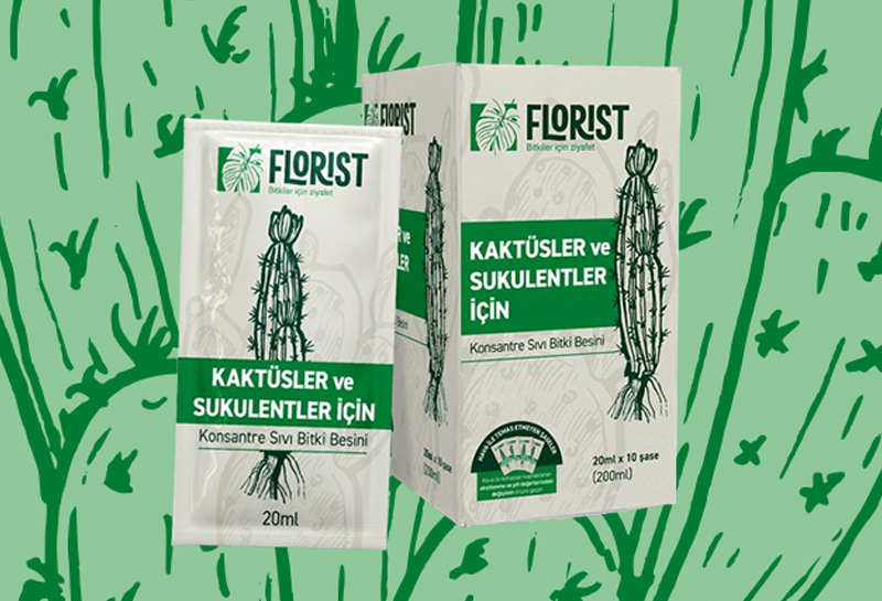 Kaktüs ve Sukulentler İçin Sıvı Bitki Besini 