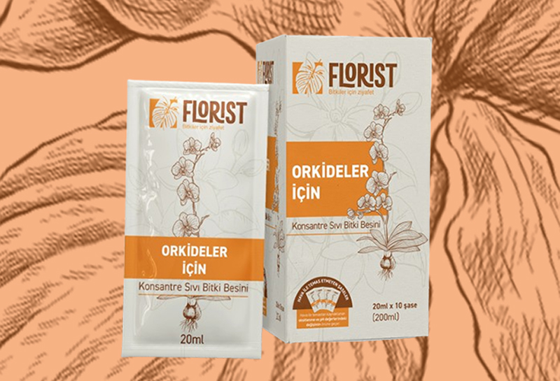 Orkideler İçin Sıvı Bitki Besini